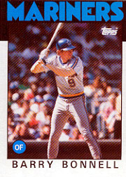1986 Topps Baseball Cards      119     Barry Bonnell